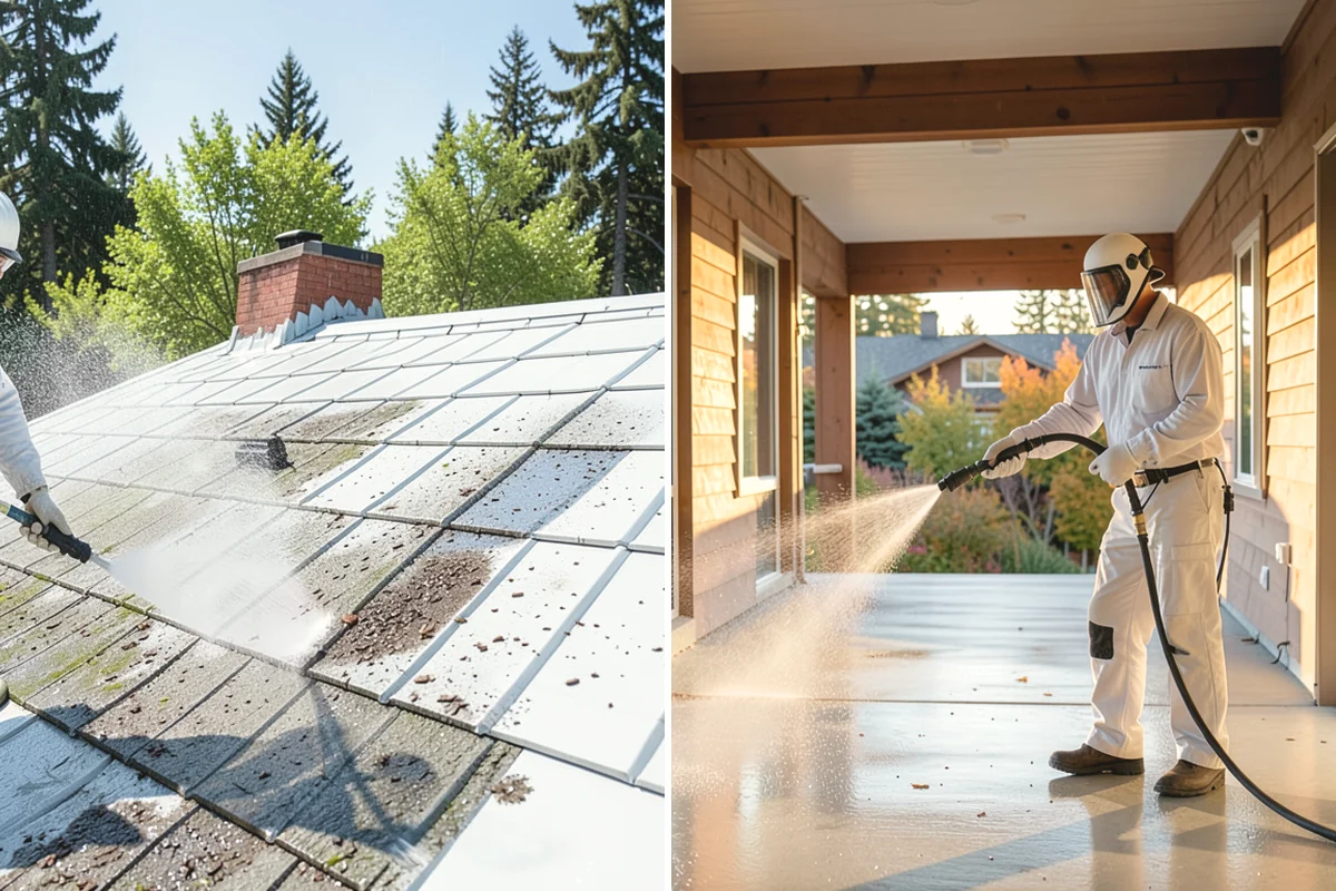 Battery Acid Stain Removal in Covington, King County, WA - Contain the area and neutralize the acid residue