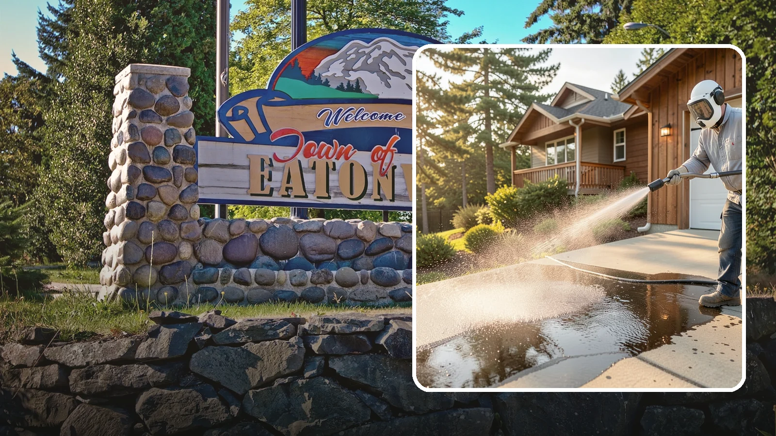 Battery Acid Stain Removal in Eatonville, Pierce County, WA - Specialized neutralization and removal of battery acid stains and etching from concrete and garage floors.