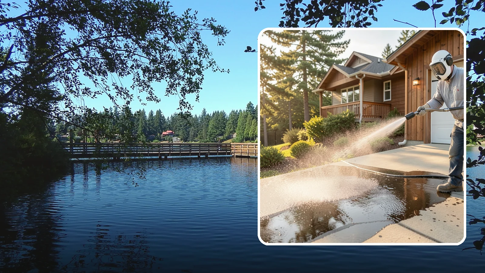 Battery Acid Stain Removal in Federal Way, King County, WA - Specialized neutralization and removal of battery acid stains and etching from concrete and garage floors.