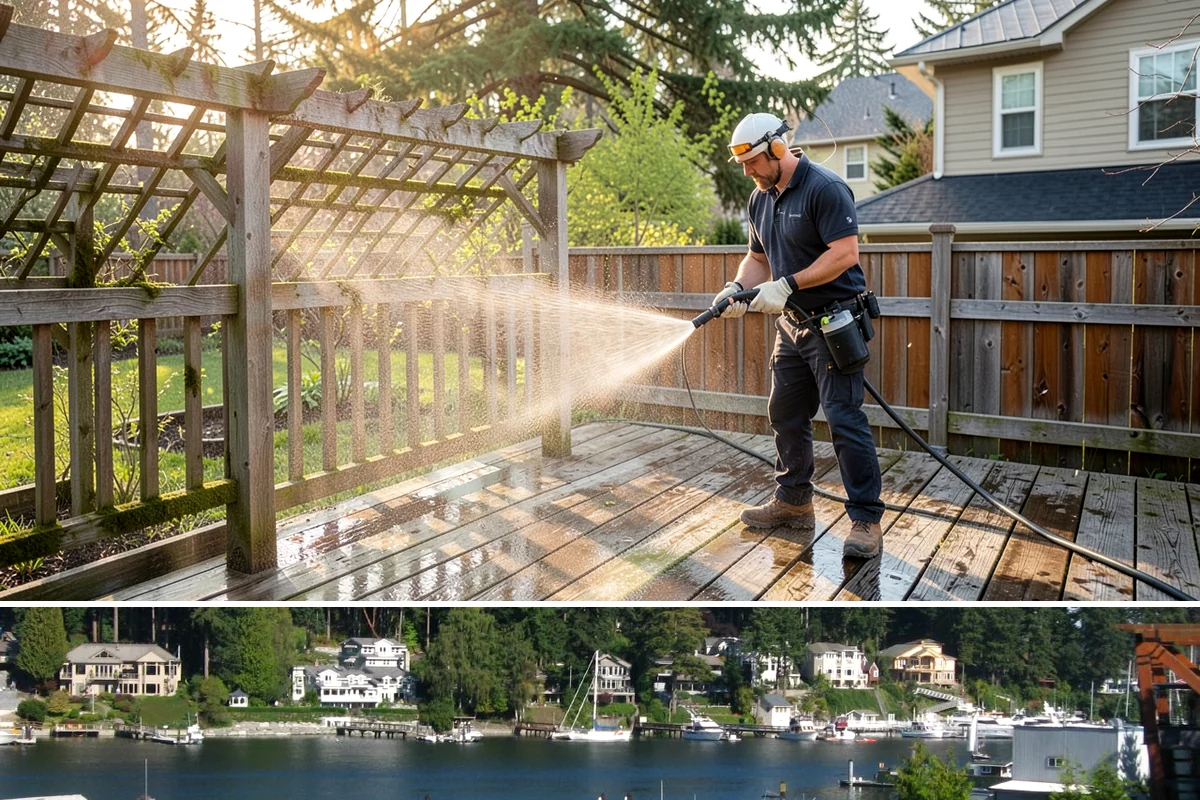 Battery Acid Stain Removal in Gig Harbor, Pierce County, WA - Battery acid stains are best treated promptly year-round, with dry indoor garage conditions making cleanup and any sealing easier.