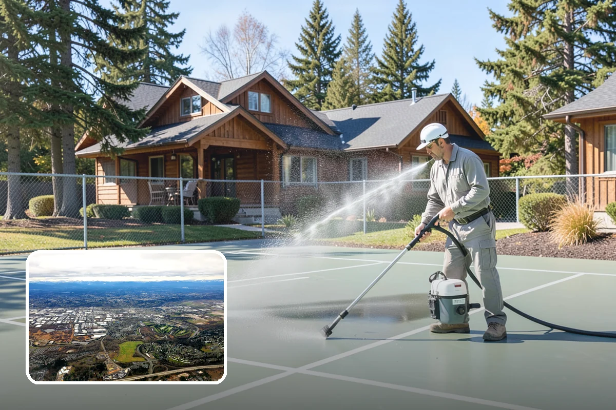 Battery Acid Stain Removal in Kent, King County, WA - Neutralizes acid to halt ongoing concrete damage