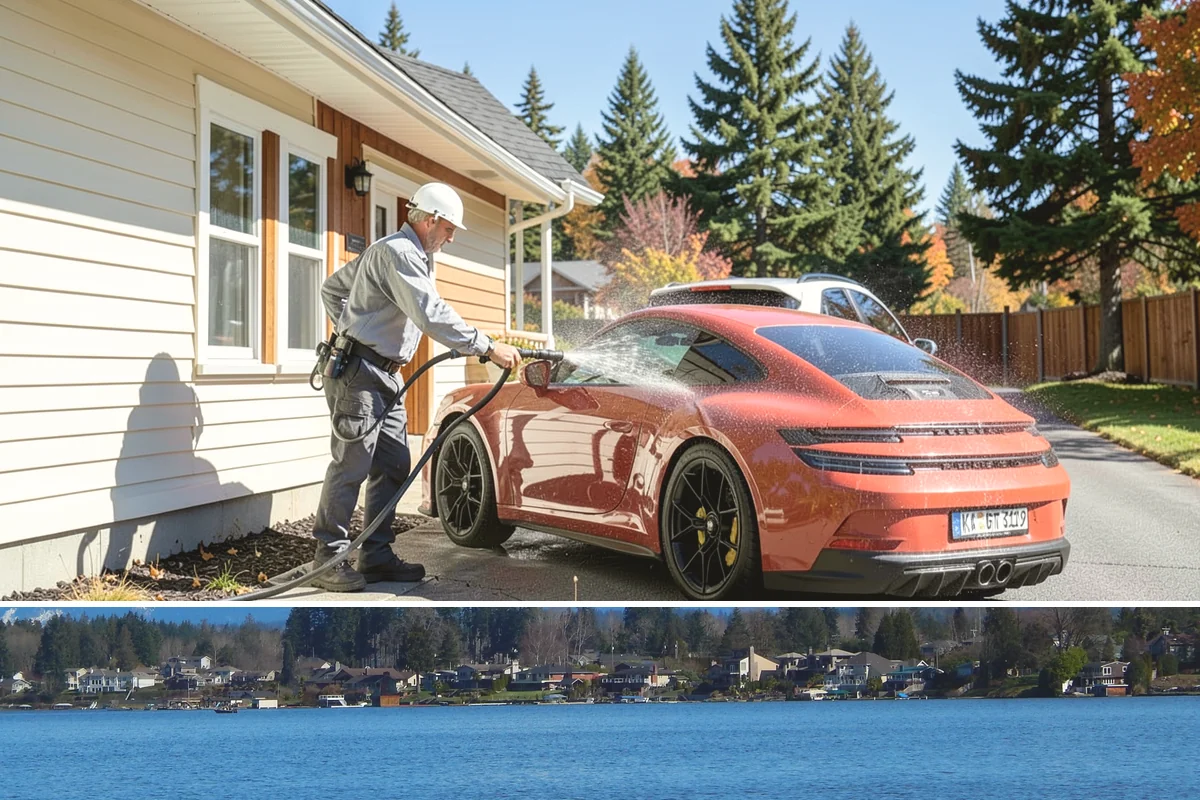 Battery Acid Stain Removal in Lake Stevens, Snohomish County, WA - Battery acid stains are best treated promptly year-round, with dry indoor garage conditions making cleanup and any sealing easier.