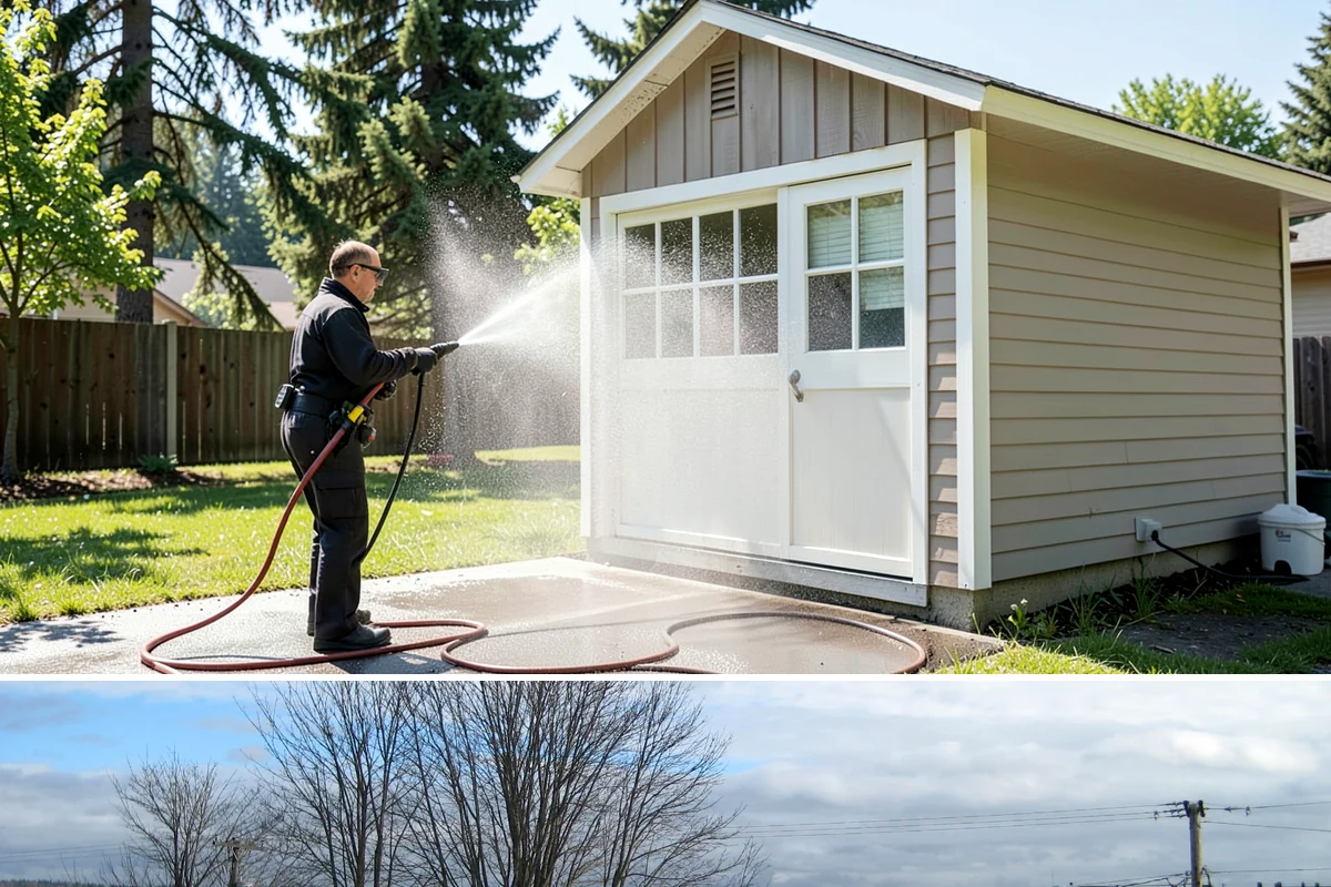 Battery Acid Stain Removal in Langley, Island County, WA - Battery acid stains are best treated promptly year-round, with dry indoor garage conditions making cleanup and any sealing easier.