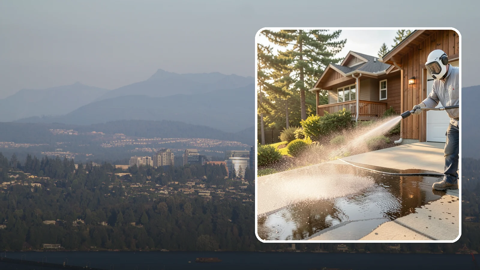 Battery Acid Stain Removal in Medina, King County, WA - Specialized neutralization and removal of battery acid stains and etching from concrete and garage floors.