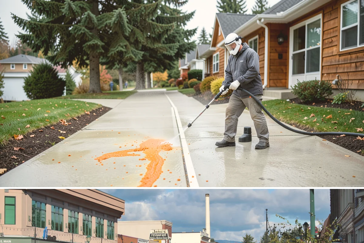 Battery Acid Stain Removal in Monroe, Snohomish County, WA - Battery acid stains are best treated promptly year-round, with dry indoor garage conditions making cleanup and any sealing easier.