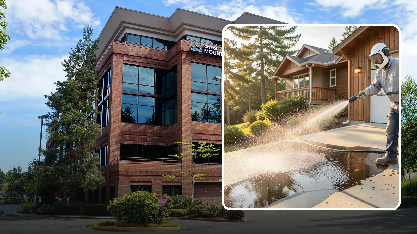 Battery Acid Stain Removal in Mountlake Terrace, Snohomish County, WA - Specialized neutralization and removal of battery acid stains and etching from concrete and garage floors.