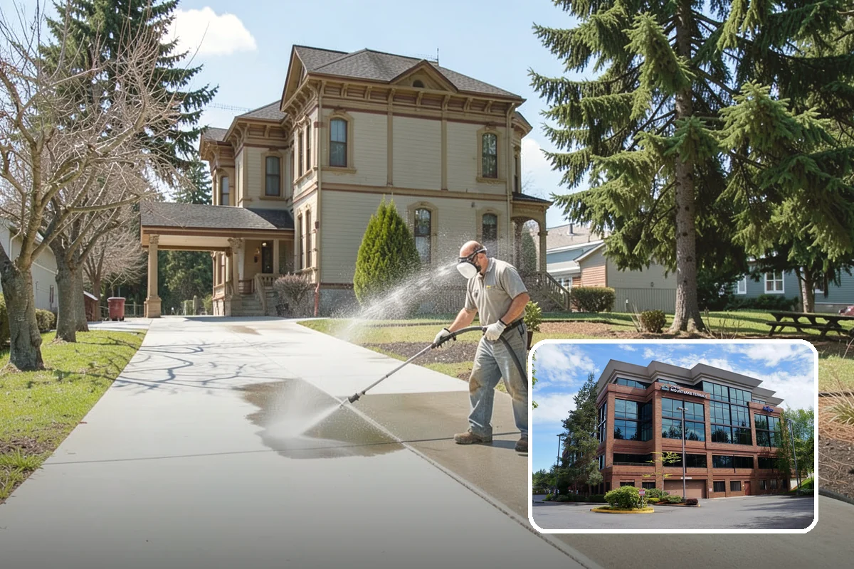 Battery Acid Stain Removal in Mountlake Terrace, Snohomish County, WA - Neutralizes acid to halt ongoing concrete damage