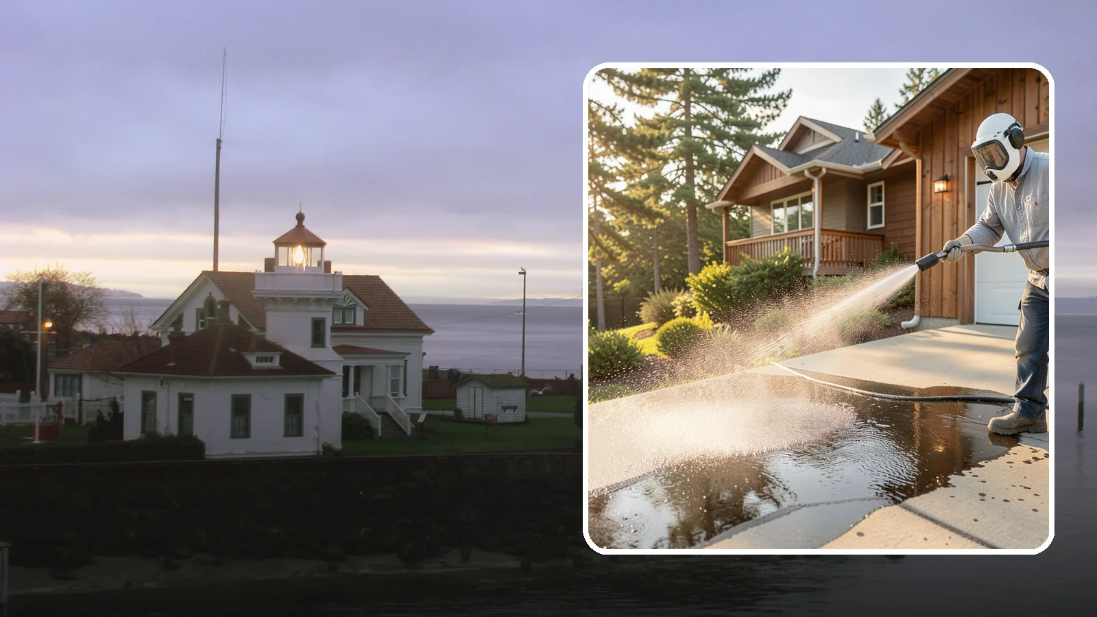 Battery Acid Stain Removal in Mukilteo, Snohomish County, WA - Specialized neutralization and removal of battery acid stains and etching from concrete and garage floors.