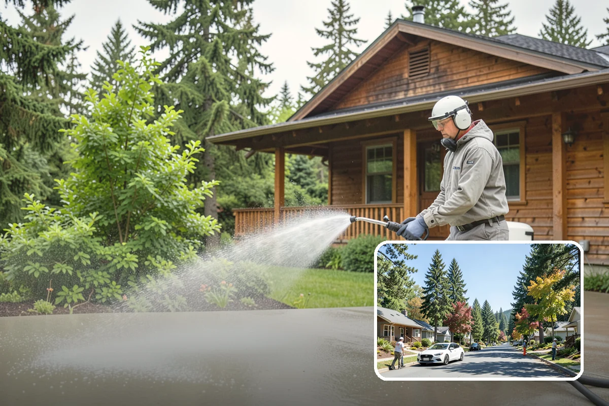 Battery Acid Stain Removal in Orting, Pierce County, WA - Neutralizes acid to halt ongoing concrete damage