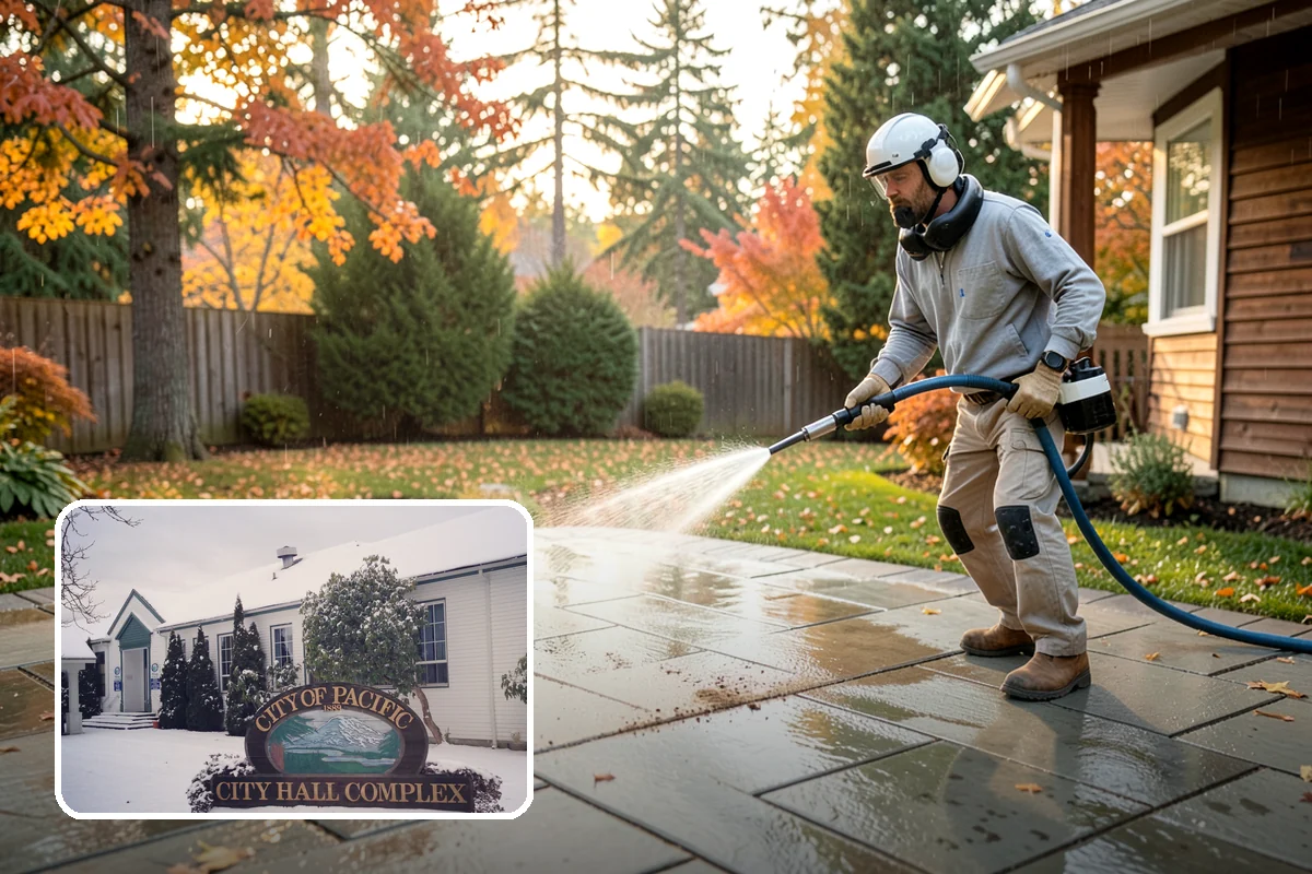 Battery Acid Stain Removal in Pacific, King County, WA - Neutralizes acid to halt ongoing concrete damage