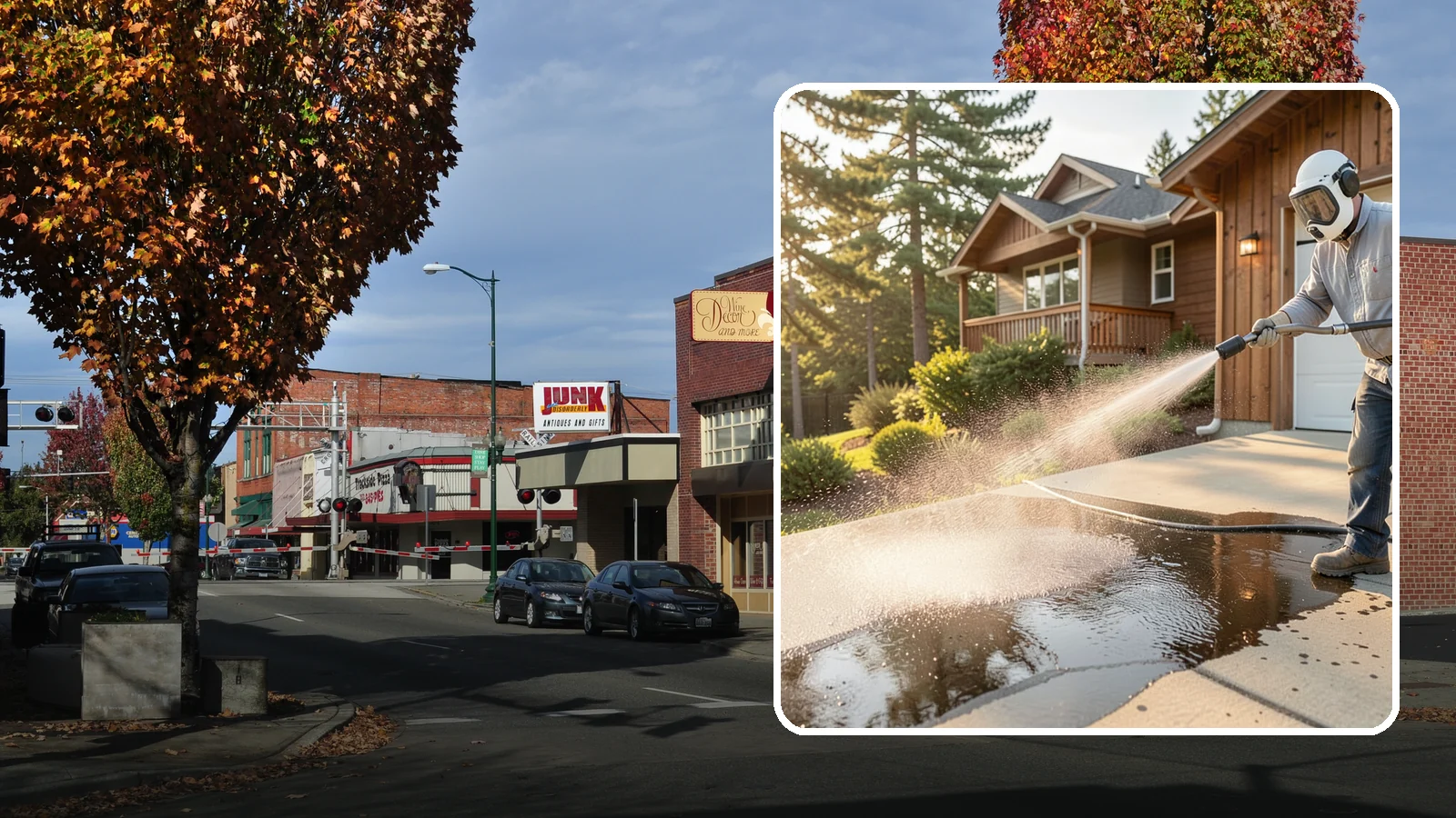 Battery Acid Stain Removal in Puyallup, Pierce County, WA - Specialized neutralization and removal of battery acid stains and etching from concrete and garage floors.