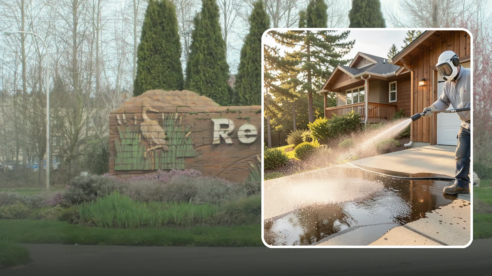 Battery Acid Stain Removal in Renton, King County, WA - Specialized neutralization and removal of battery acid stains and etching from concrete and garage floors.