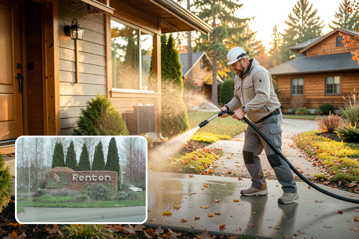 Battery Acid Stain Removal in Renton, King County, WA - Neutralizes acid to halt ongoing concrete damage