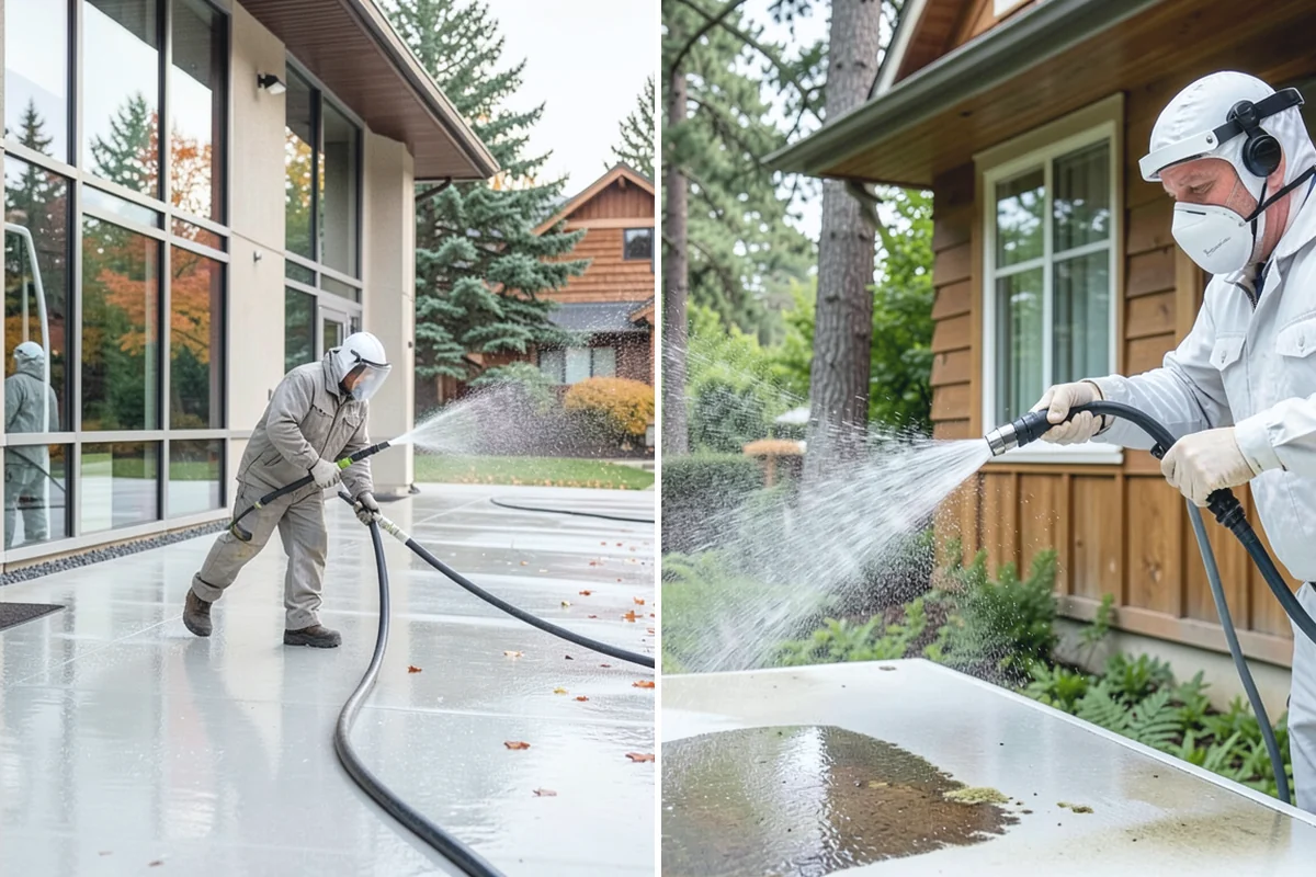 Battery Acid Stain Removal in Roy, Pierce County, WA - Contain the area and neutralize the acid residue
