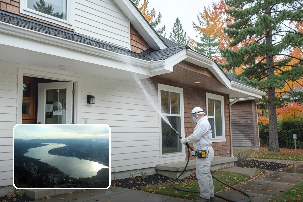 Battery Acid Stain Removal in Sammamish, King County, WA - Neutralizes acid to halt ongoing concrete damage
