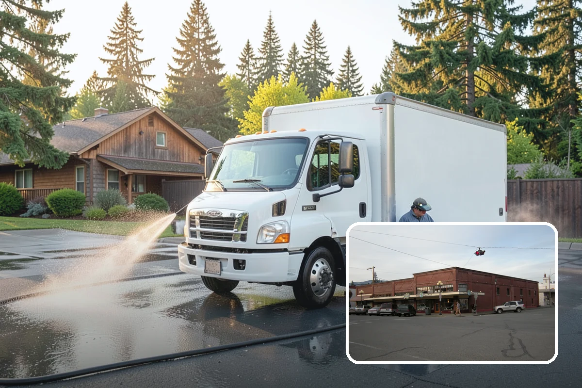 Battery Acid Stain Removal in Sedro-Woolley, Skagit County, WA - Neutralizes acid to halt ongoing concrete damage