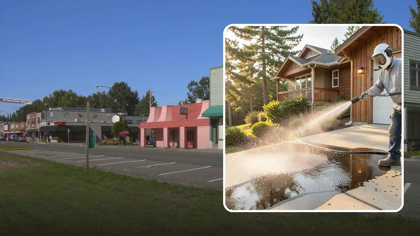 Battery Acid Stain Removal in Snoqualmie, King County, WA - Specialized neutralization and removal of battery acid stains and etching from concrete and garage floors.