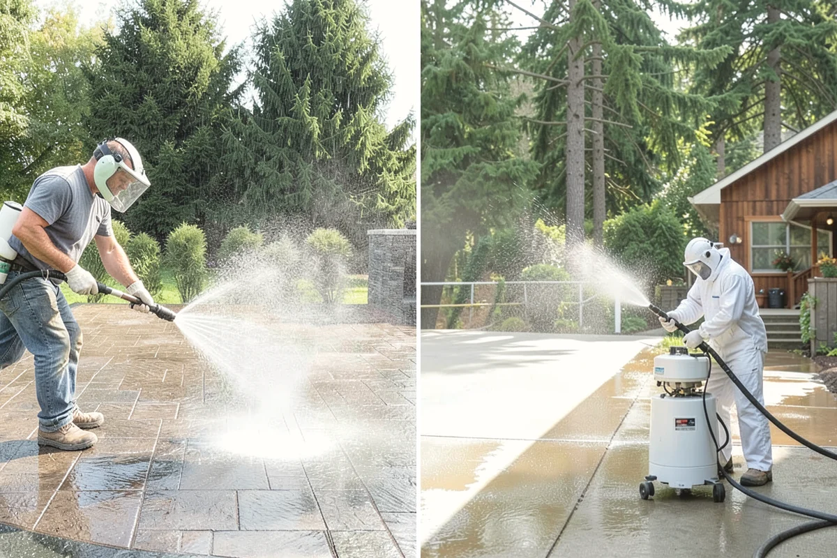 Battery Acid Stain Removal in University Place, Pierce County, WA - Contain the area and neutralize the acid residue