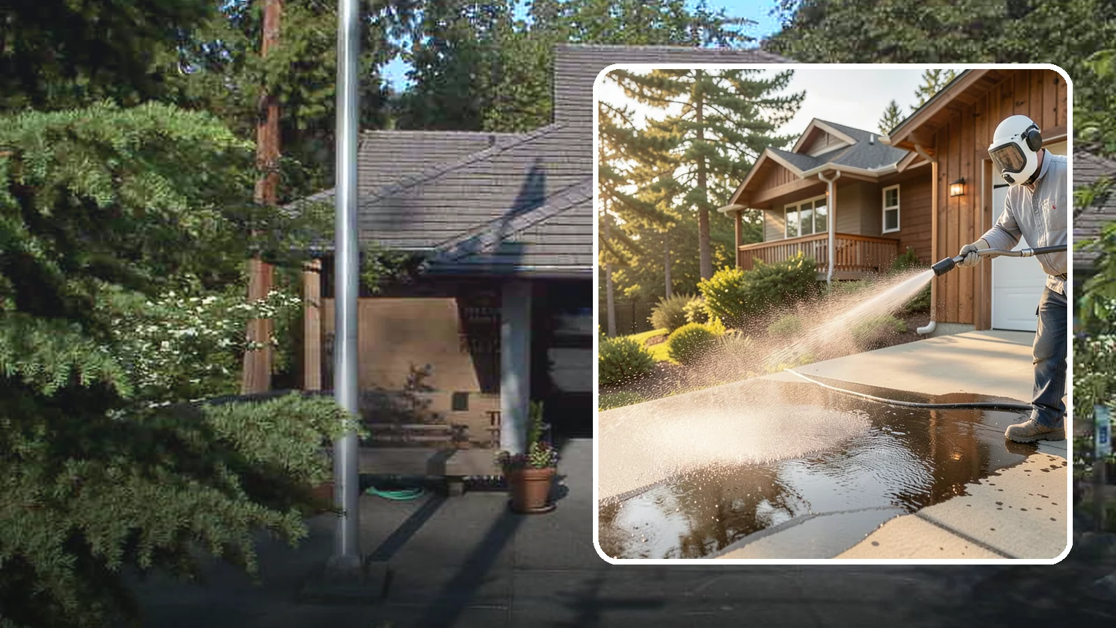 Battery Acid Stain Removal in Yarrow Point, King County, WA - Specialized neutralization and removal of battery acid stains and etching from concrete and garage floors.