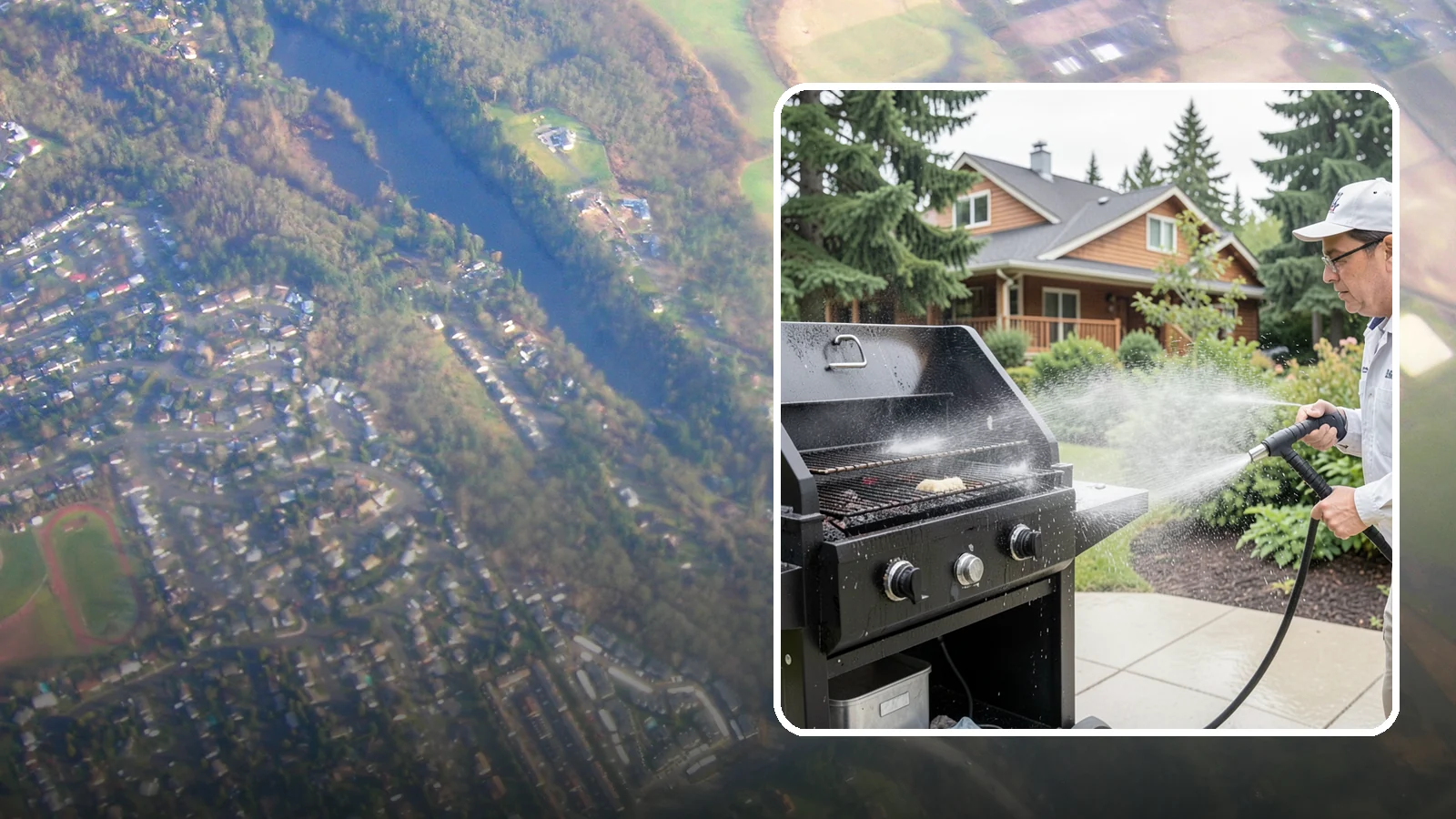 BBQ Grill Cleaning in Algona, King County, WA - We degrease grates, burners, and exterior housings so your grill is safe and ready for that rare Washington sunny cookout.