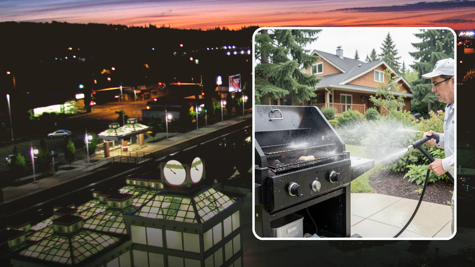 BBQ Grill Cleaning in Auburn, King County, WA - We degrease grates, burners, and exterior housings so your grill is safe and ready for that rare Washington sunny cookout.