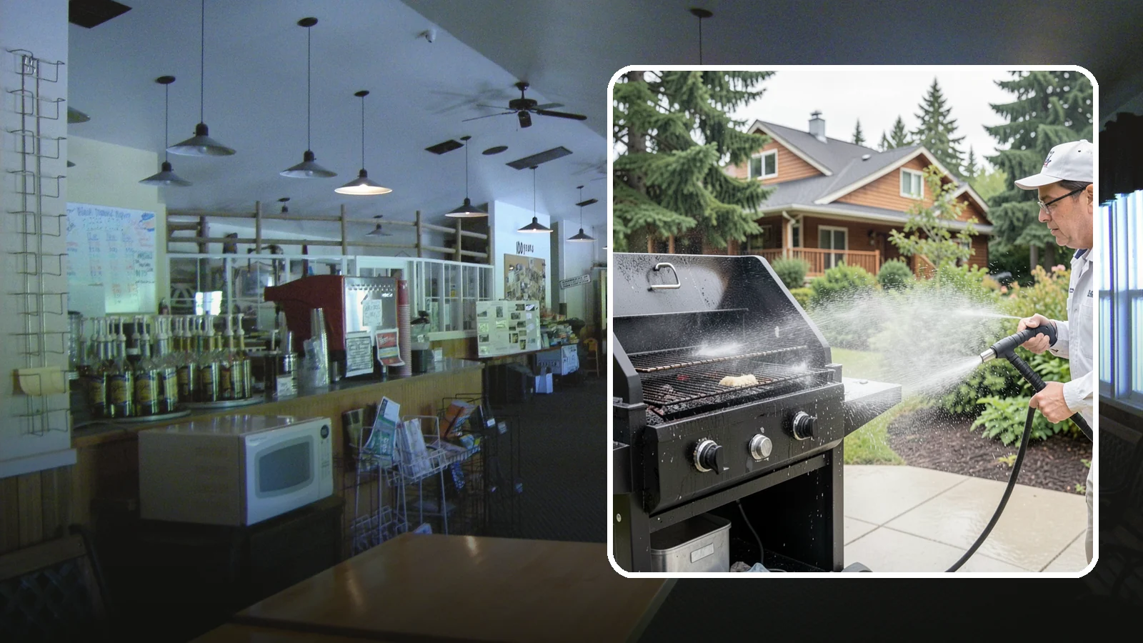 BBQ Grill Cleaning in Black Diamond, King County, WA - We degrease grates, burners, and exterior housings so your grill is safe and ready for that rare Washington sunny cookout.