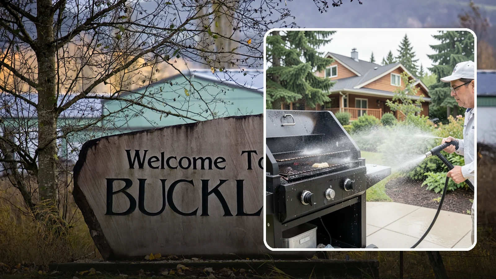 BBQ Grill Cleaning in Buckley, Pierce County, WA - We degrease grates, burners, and exterior housings so your grill is safe and ready for that rare Washington sunny cookout.