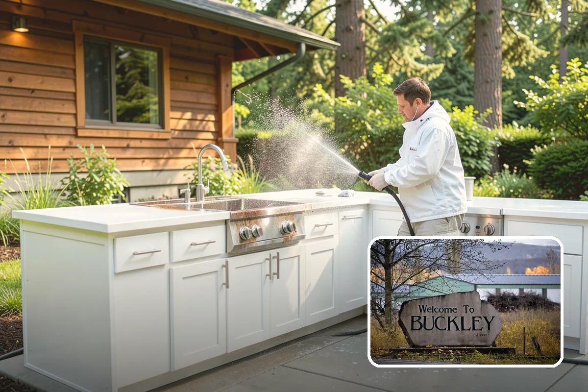 BBQ Grill Cleaning in Buckley, Pierce County, WA - Removes carbonized grease that causes dangerous flare-ups