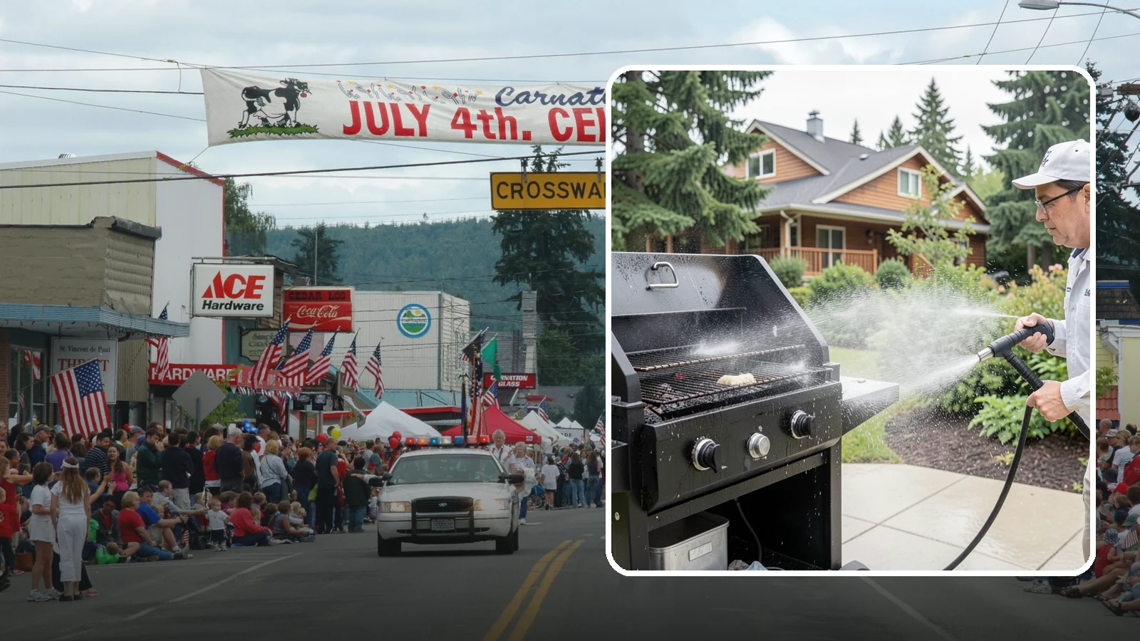 BBQ Grill Cleaning in Carnation, King County, WA - We degrease grates, burners, and exterior housings so your grill is safe and ready for that rare Washington sunny cookout.