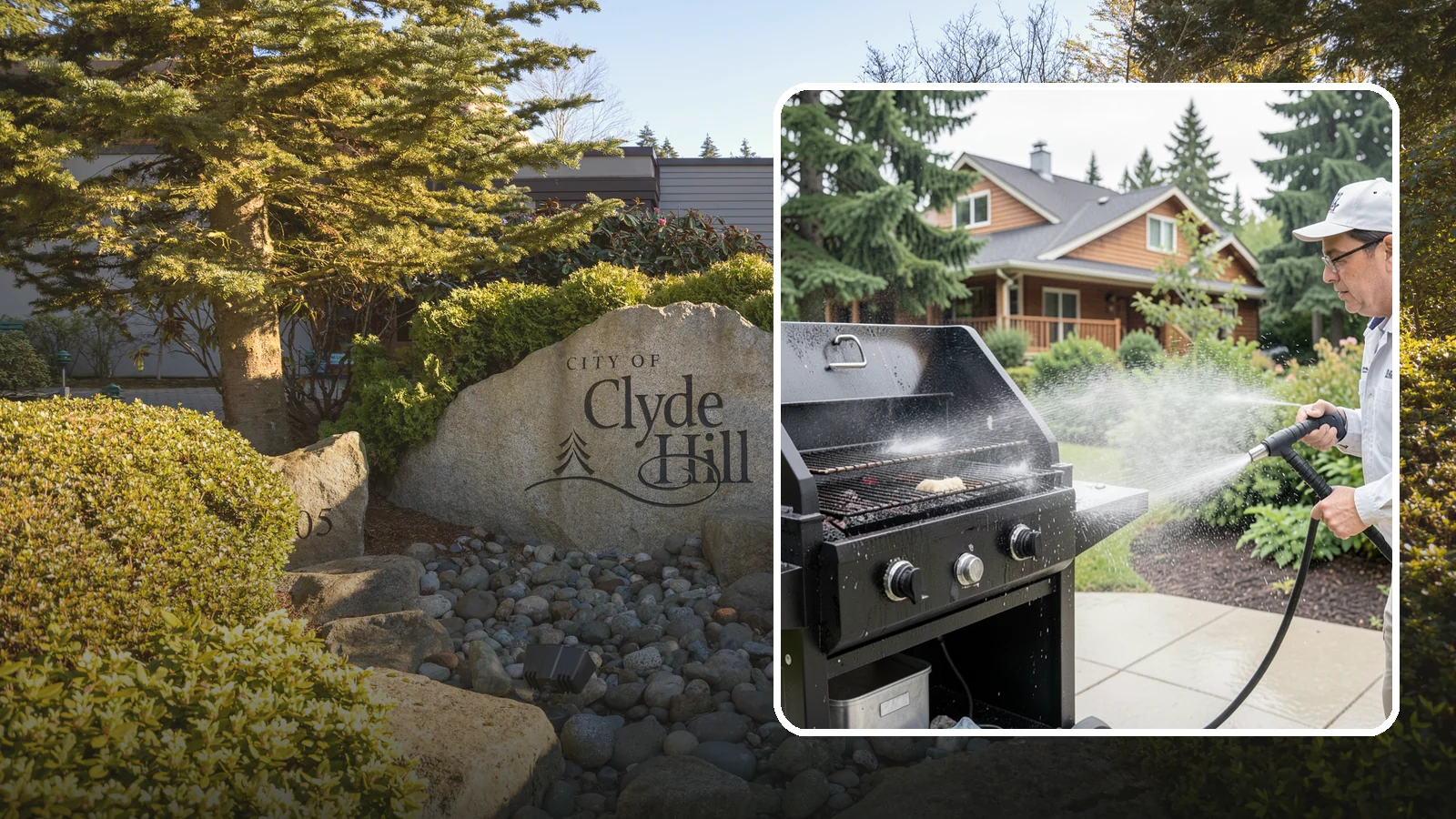 BBQ Grill Cleaning in Clyde Hill, King County, WA - We degrease grates, burners, and exterior housings so your grill is safe and ready for that rare Washington sunny cookout.