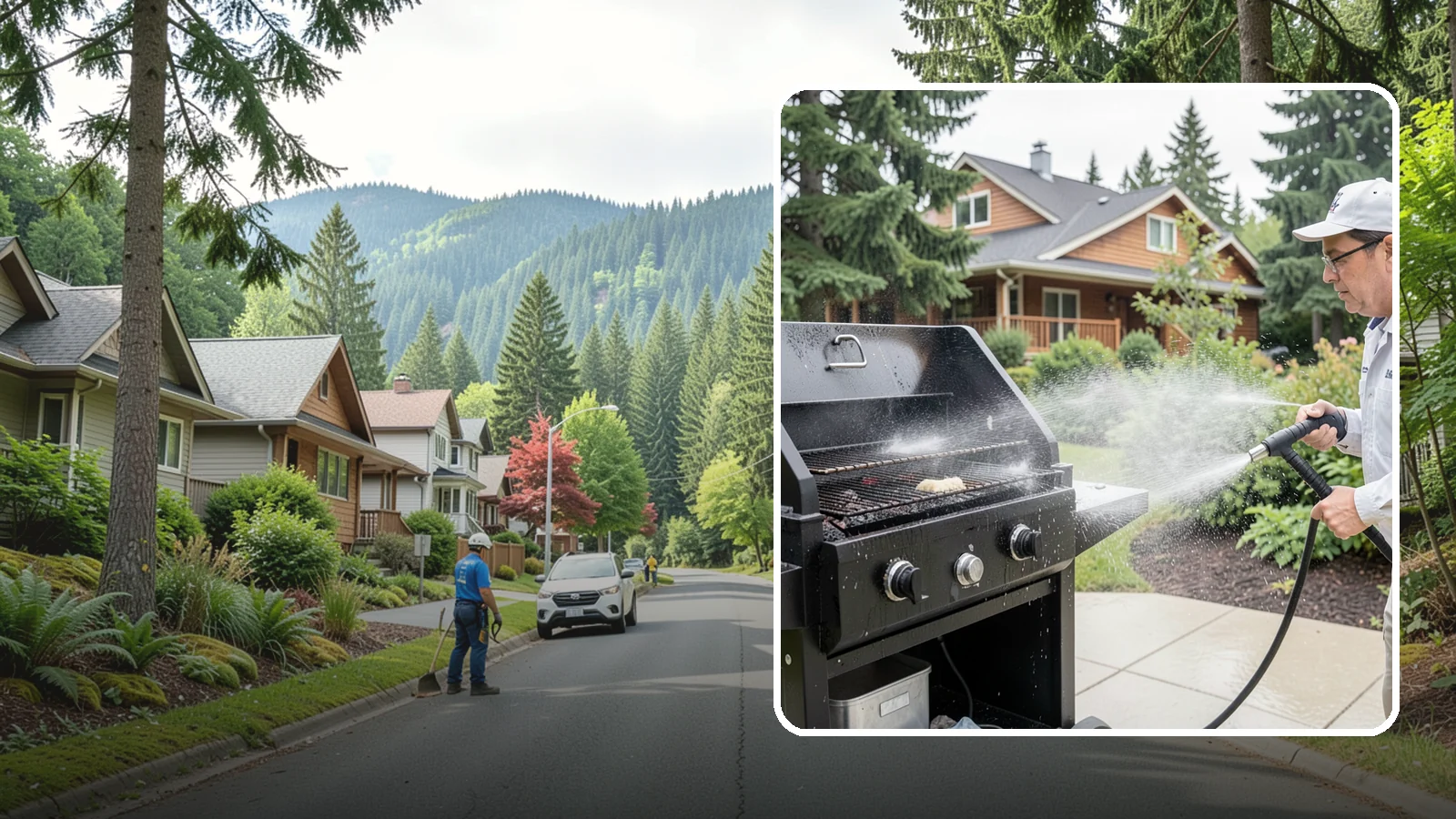BBQ Grill Cleaning in Darrington, Snohomish County, WA - We degrease grates, burners, and exterior housings so your grill is safe and ready for that rare Washington sunny cookout.