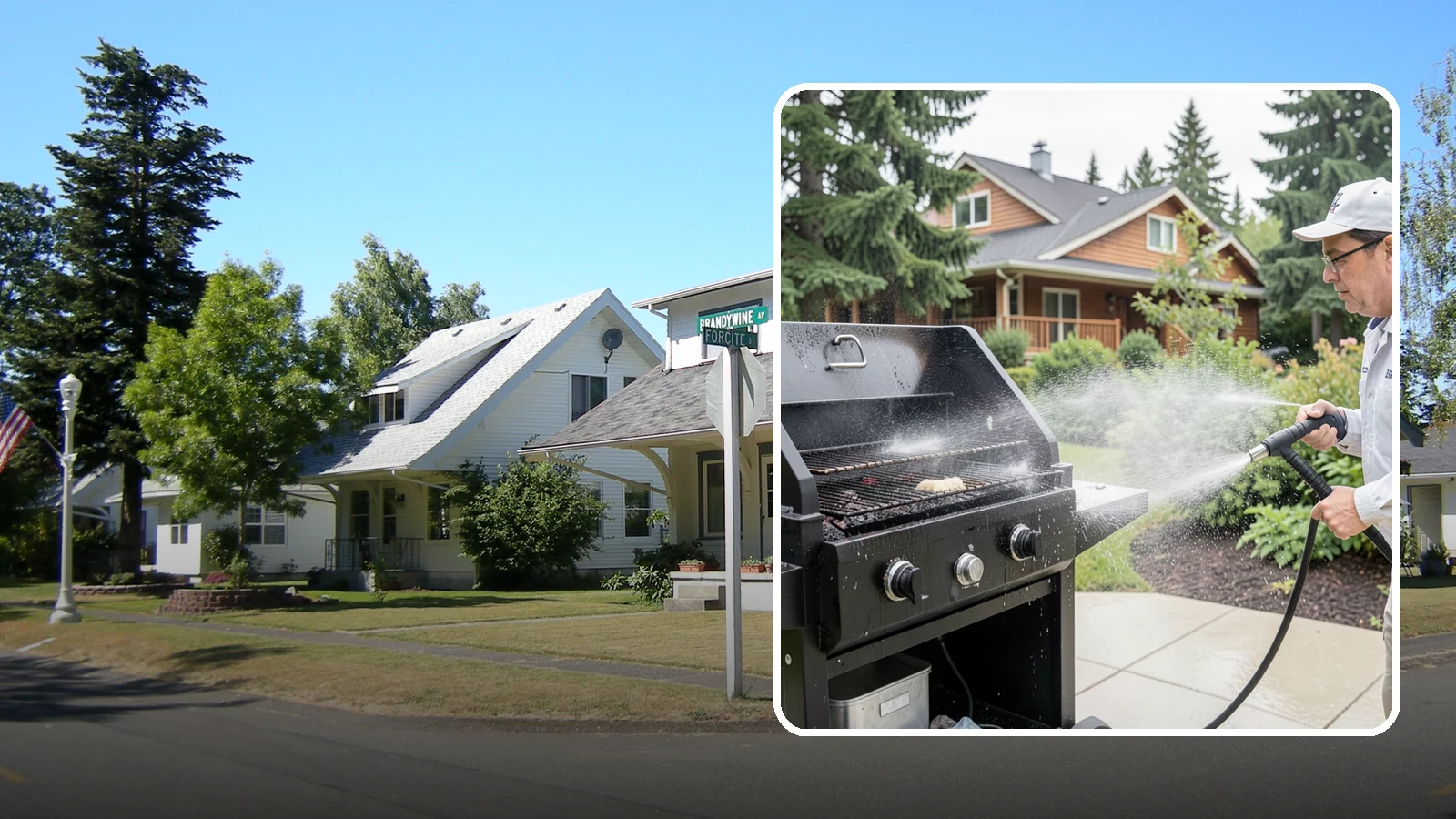 BBQ Grill Cleaning in DuPont, Pierce County, WA - We degrease grates, burners, and exterior housings so your grill is safe and ready for that rare Washington sunny cookout.