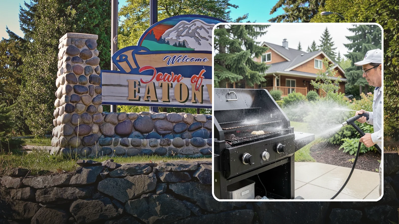 BBQ Grill Cleaning in Eatonville, Pierce County, WA - We degrease grates, burners, and exterior housings so your grill is safe and ready for that rare Washington sunny cookout.