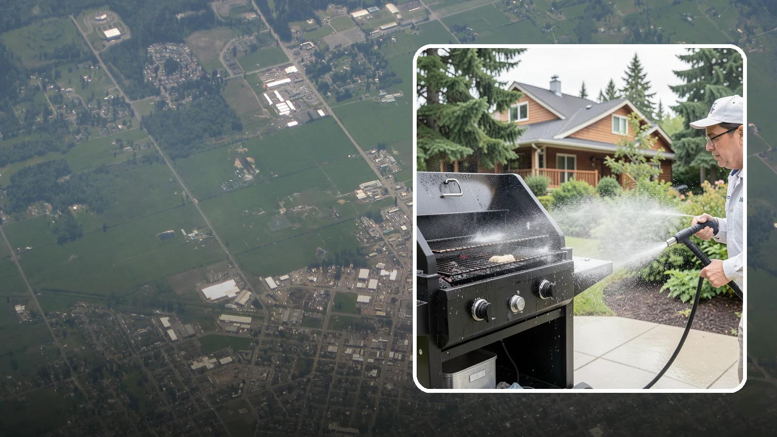 BBQ Grill Cleaning in Enumclaw, King County, WA - We degrease grates, burners, and exterior housings so your grill is safe and ready for that rare Washington sunny cookout.