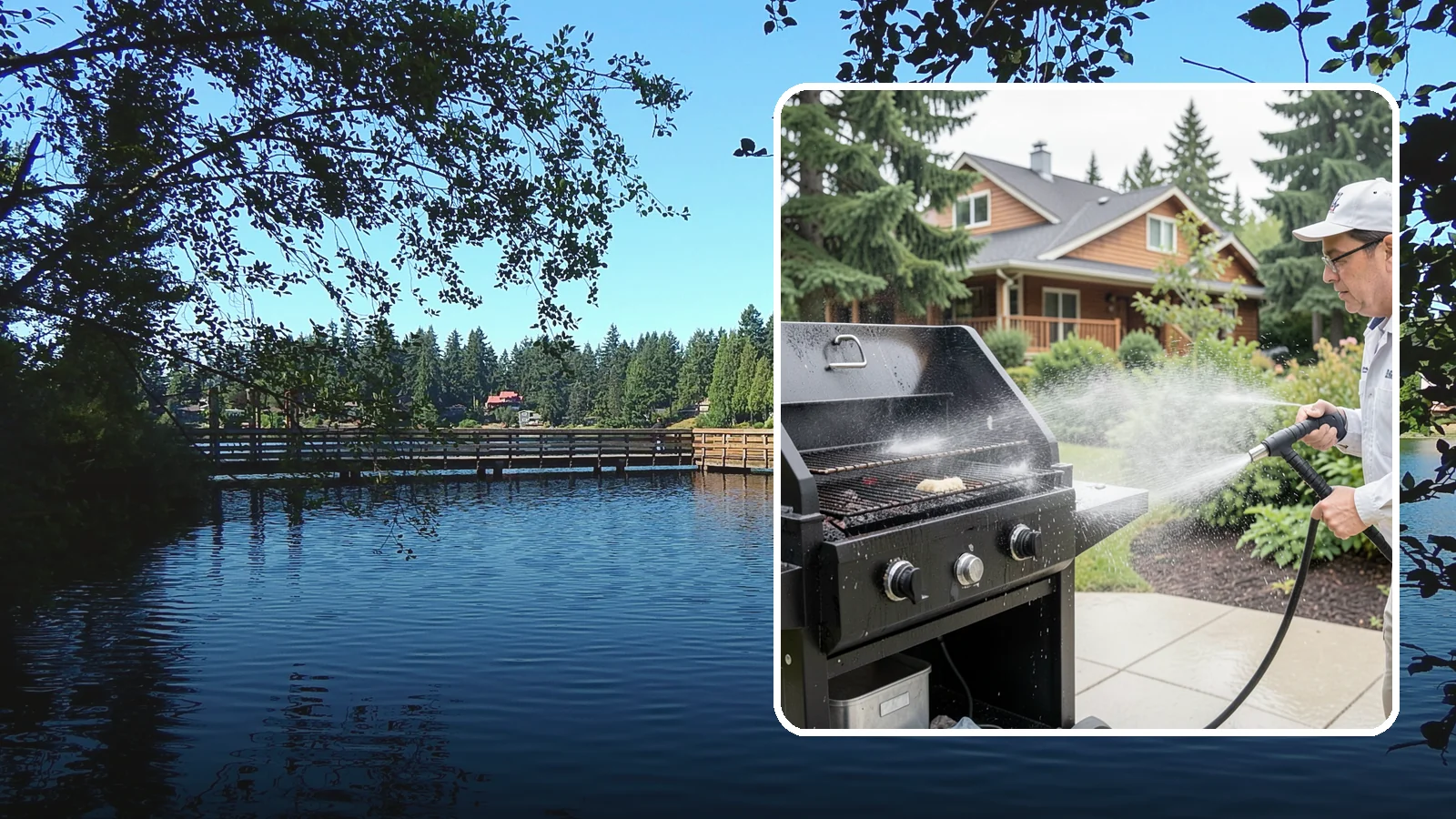 BBQ Grill Cleaning in Federal Way, King County, WA - We degrease grates, burners, and exterior housings so your grill is safe and ready for that rare Washington sunny cookout.