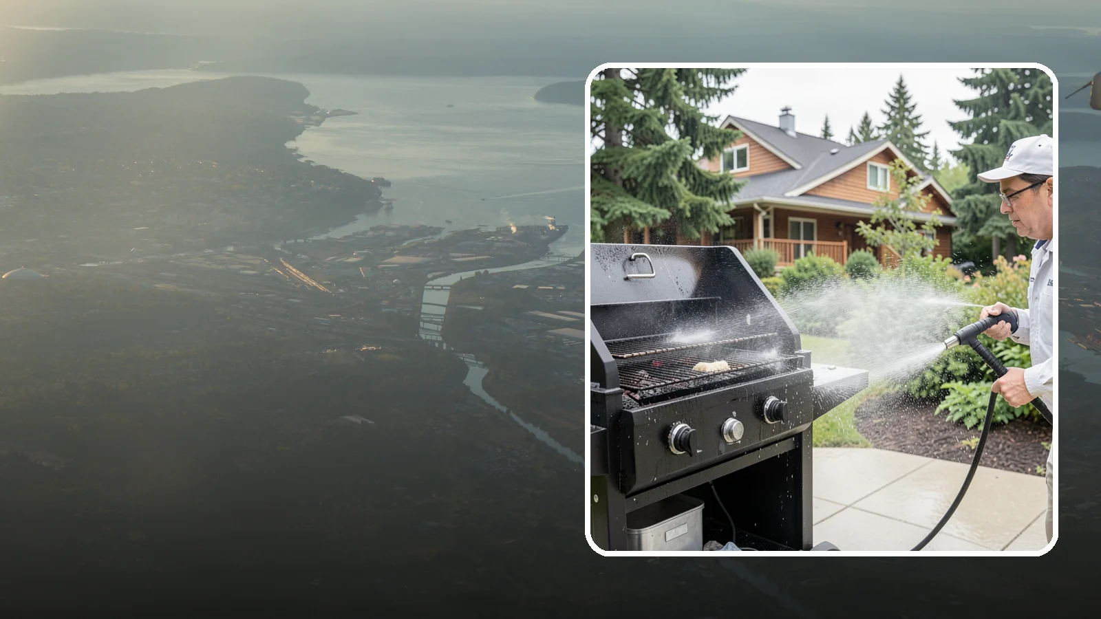 BBQ Grill Cleaning in Fife, Pierce County, WA - We degrease grates, burners, and exterior housings so your grill is safe and ready for that rare Washington sunny cookout.