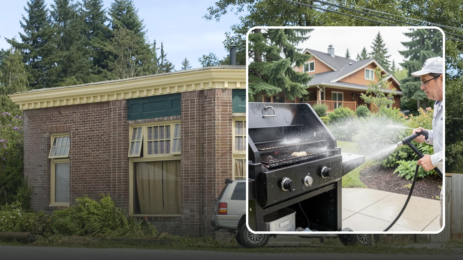 BBQ Grill Cleaning in Hamilton, Skagit County, WA - We degrease grates, burners, and exterior housings so your grill is safe and ready for that rare Washington sunny cookout.