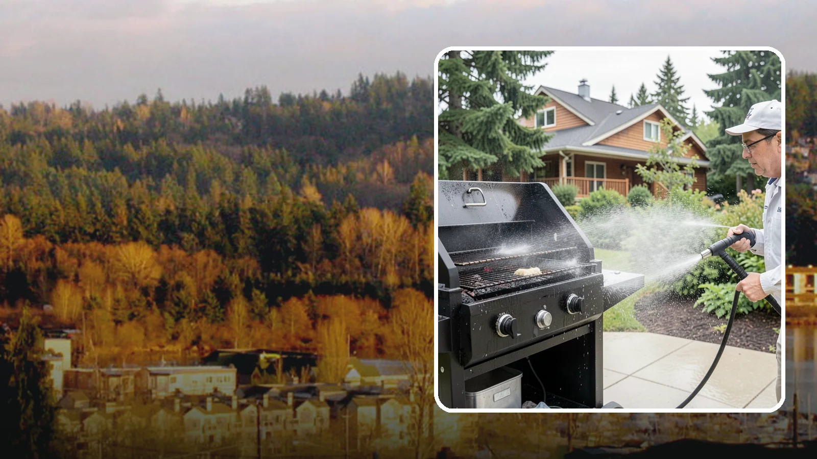 BBQ Grill Cleaning in Kenmore, King County, WA - We degrease grates, burners, and exterior housings so your grill is safe and ready for that rare Washington sunny cookout.