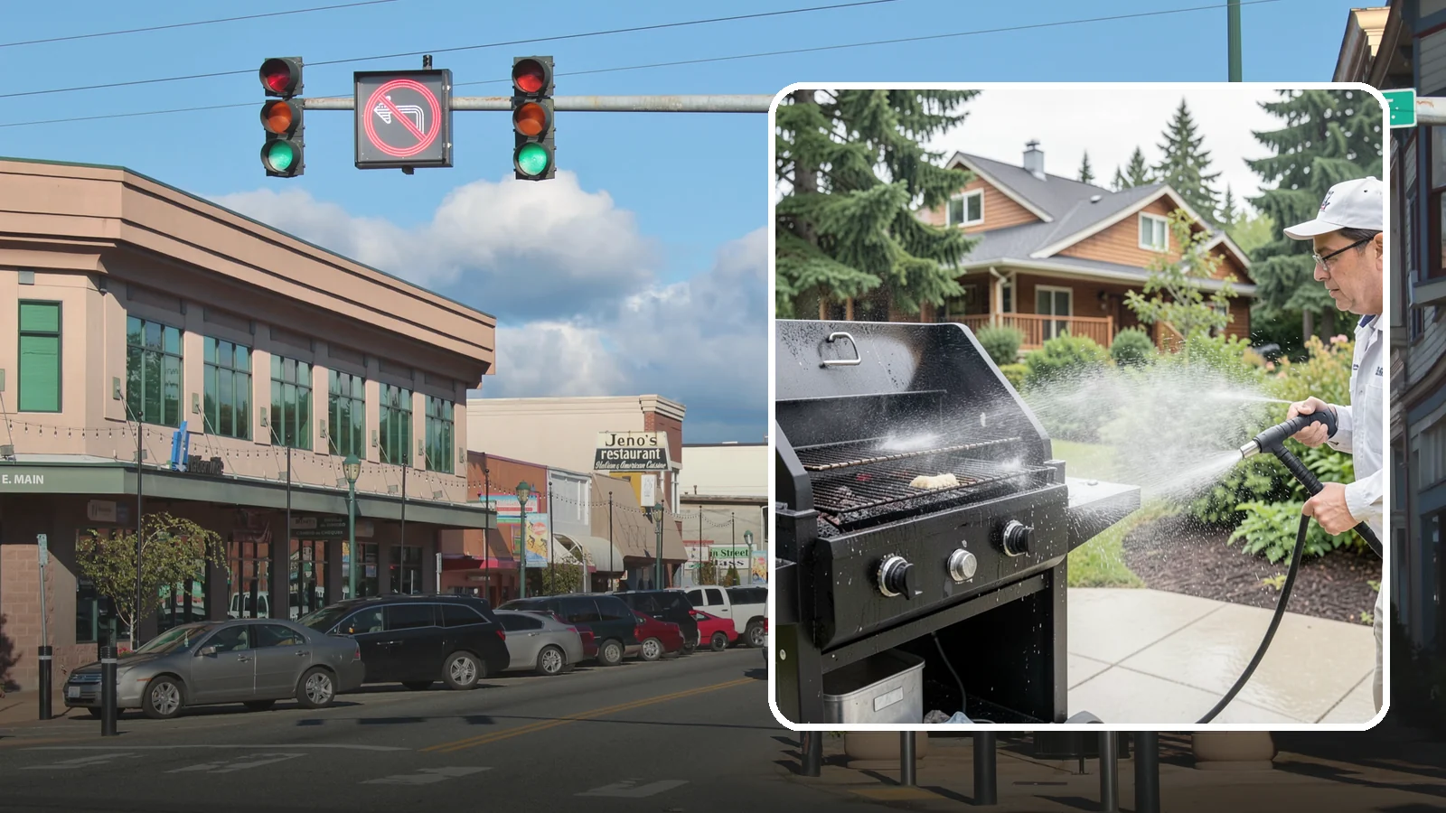 BBQ Grill Cleaning in Monroe, Snohomish County, WA - We degrease grates, burners, and exterior housings so your grill is safe and ready for that rare Washington sunny cookout.