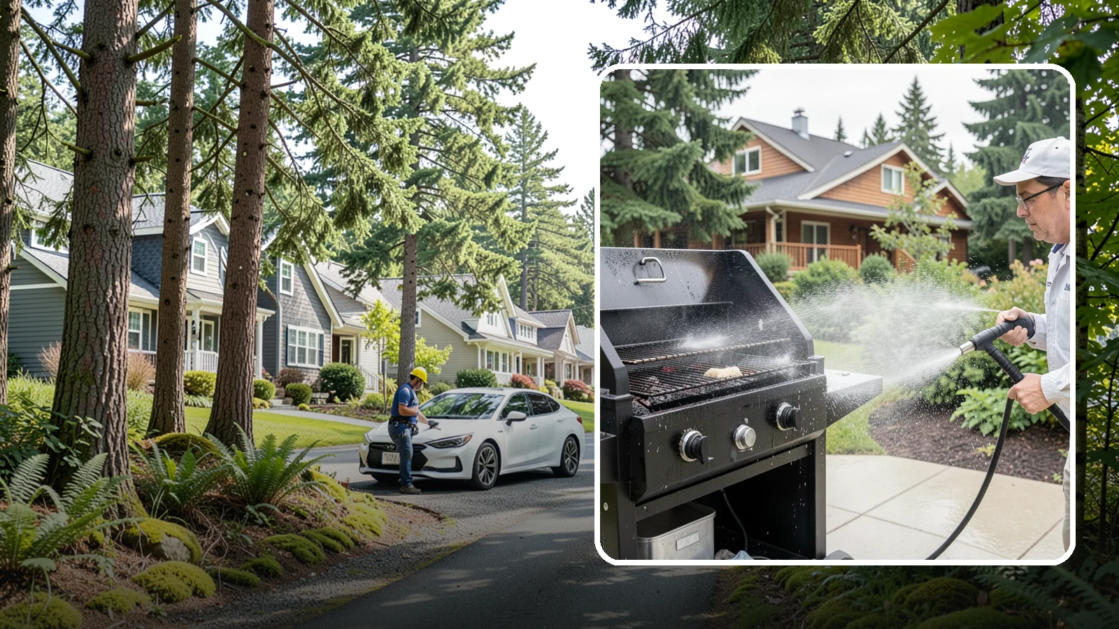 BBQ Grill Cleaning in Normandy Park, King County, WA - We degrease grates, burners, and exterior housings so your grill is safe and ready for that rare Washington sunny cookout.