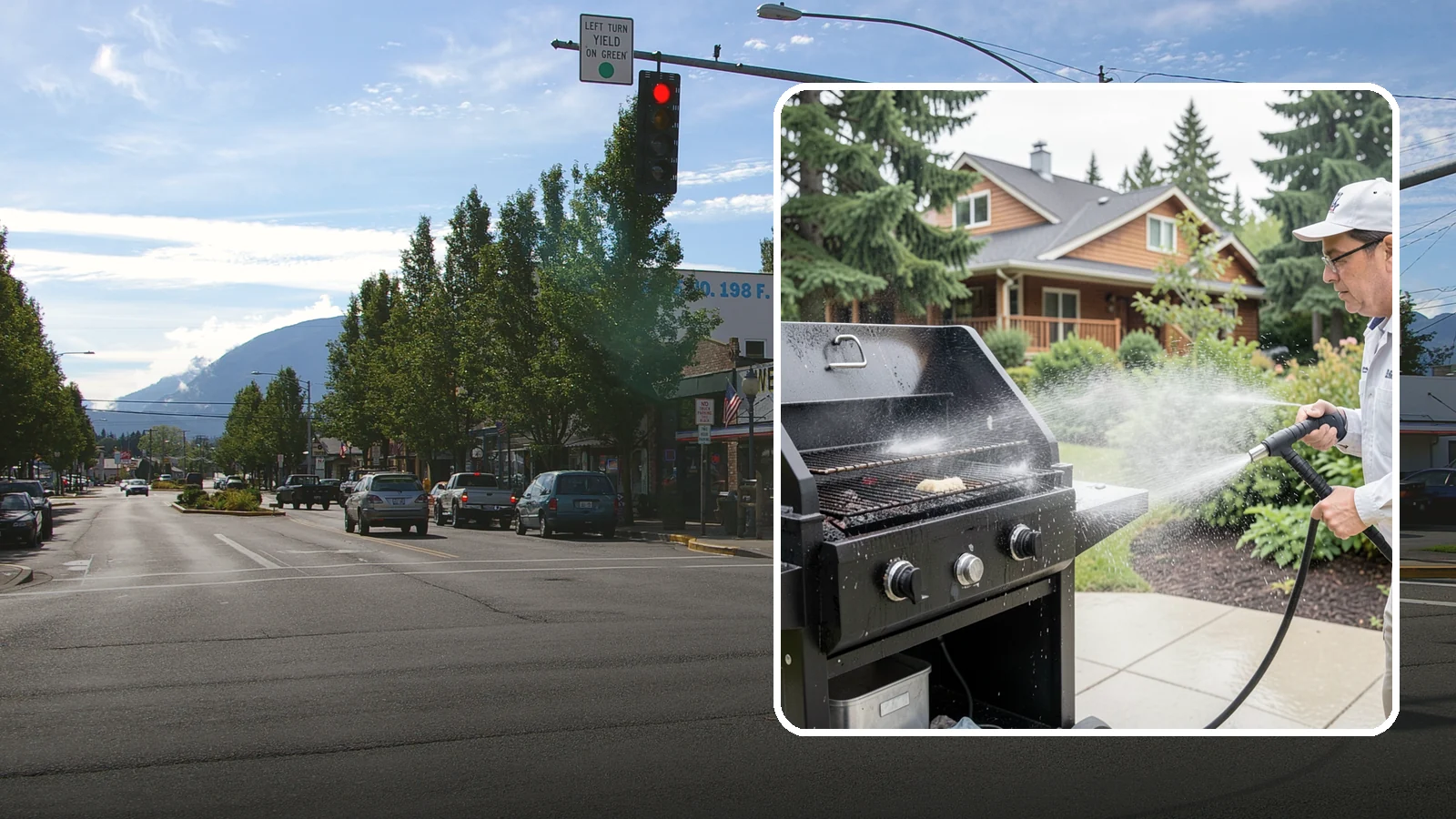 BBQ Grill Cleaning in North Bend, King County, WA - We degrease grates, burners, and exterior housings so your grill is safe and ready for that rare Washington sunny cookout.