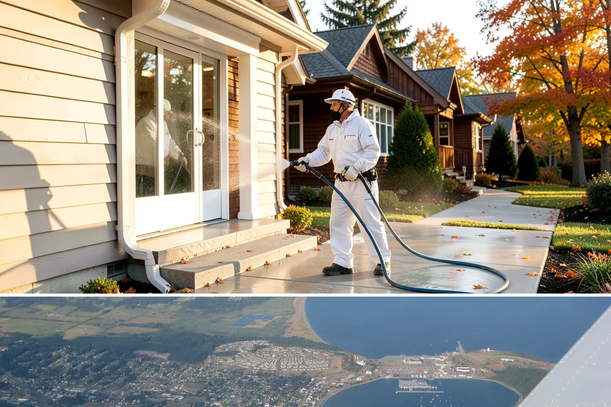 BBQ Grill Cleaning in Oak Harbor, Island County, WA - Book a grill cleaning heading into the July-through-September grilling stretch when Washington finally dries out.
