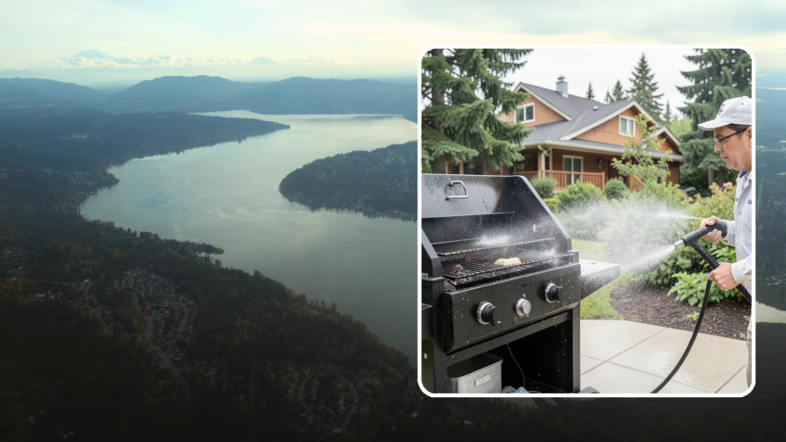 BBQ Grill Cleaning in Sammamish, King County, WA - We degrease grates, burners, and exterior housings so your grill is safe and ready for that rare Washington sunny cookout.