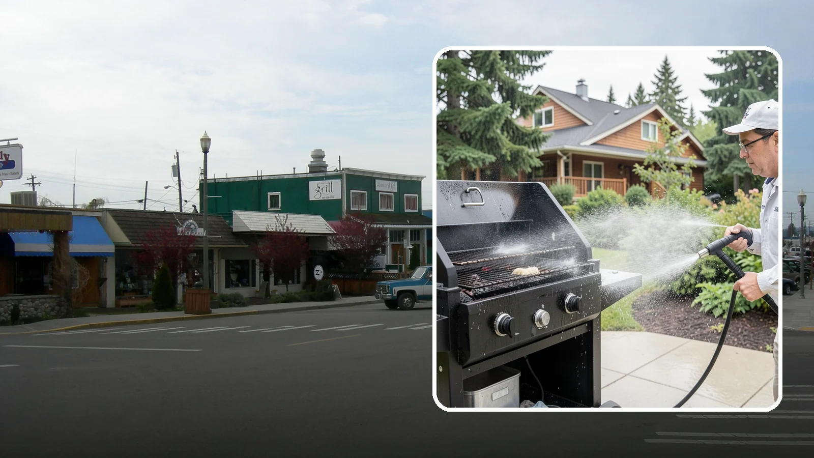 BBQ Grill Cleaning in Stanwood, Snohomish County, WA - We degrease grates, burners, and exterior housings so your grill is safe and ready for that rare Washington sunny cookout.