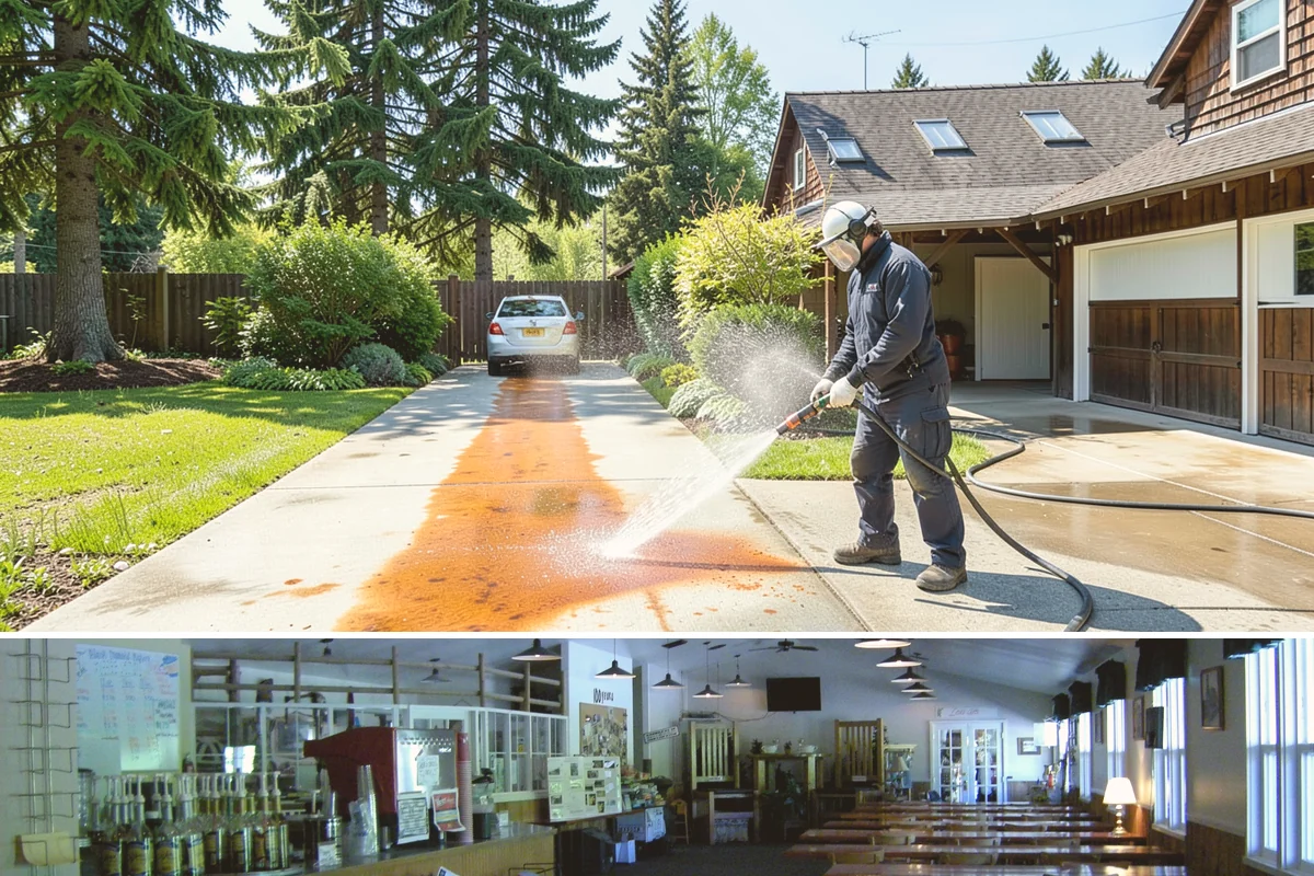 Berry Stain Removal in Black Diamond, King County, WA - Address berry staining in late summer through fall when berries ripen and drop most heavily onto surfaces below.