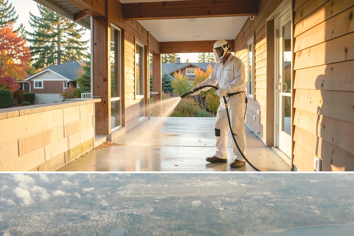 Berry Stain Removal in Burien, King County, WA - Address berry staining in late summer through fall when berries ripen and drop most heavily onto surfaces below.