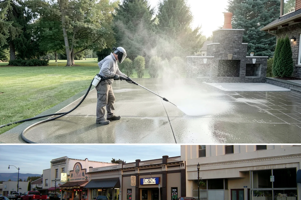 Berry Stain Removal in Burlington, Skagit County, WA - Address berry staining in late summer through fall when berries ripen and drop most heavily onto surfaces below.