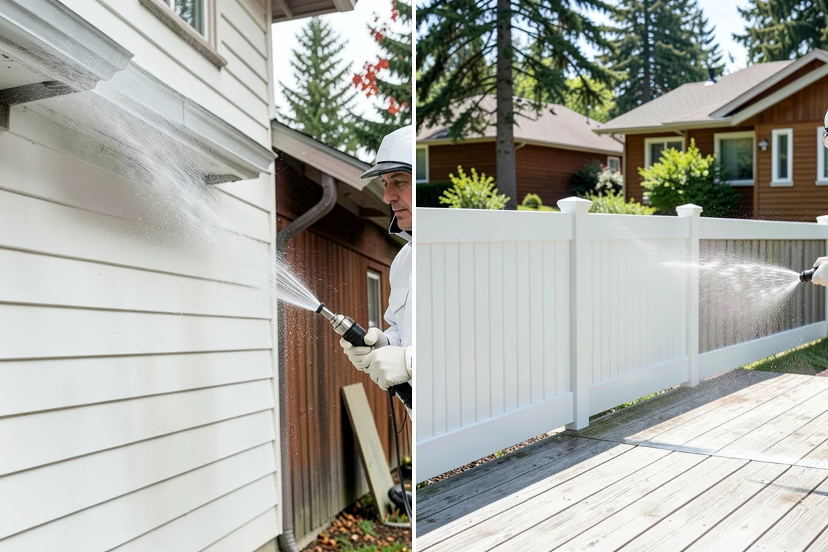 Berry Stain Removal in Concrete, Skagit County, WA - Assess the berry staining and the affected material