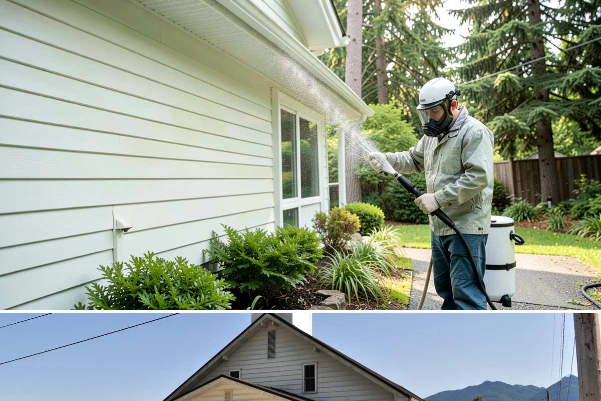 Berry Stain Removal in Concrete, Skagit County, WA - Address berry staining in late summer through fall when berries ripen and drop most heavily onto surfaces below.