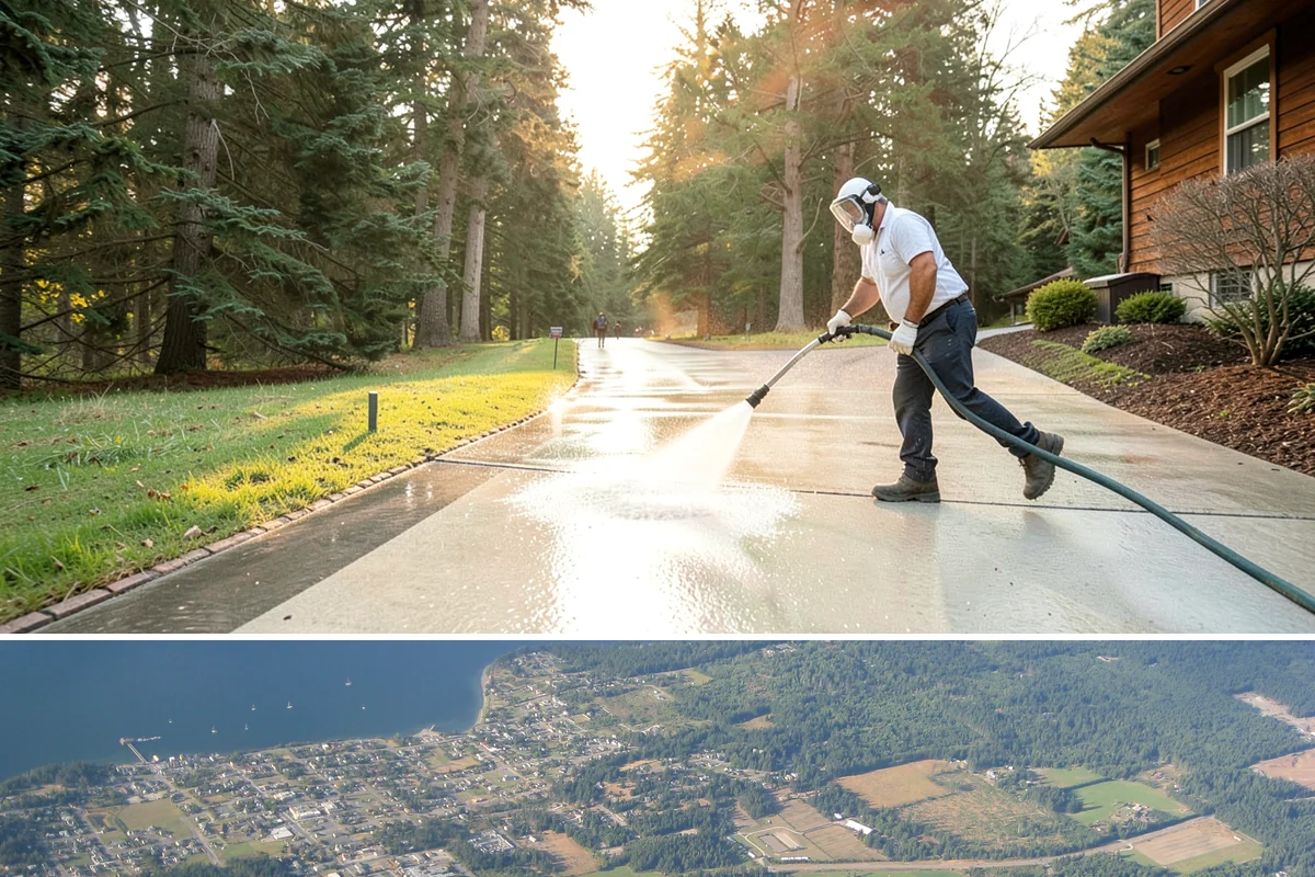 Berry Stain Removal in Coupeville, Island County, WA - Address berry staining in late summer through fall when berries ripen and drop most heavily onto surfaces below.